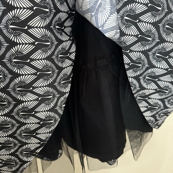 Melissa McCarthy Seven7 • Retro Tulle Swan Midi Skirt with POCKETS! - Picture 5 of 8